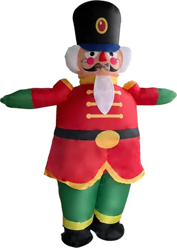 Vista 8 de Disfraz inflable de Navidad Decoración inflable de Navidad para adultosfiesta de Navidaddesfile