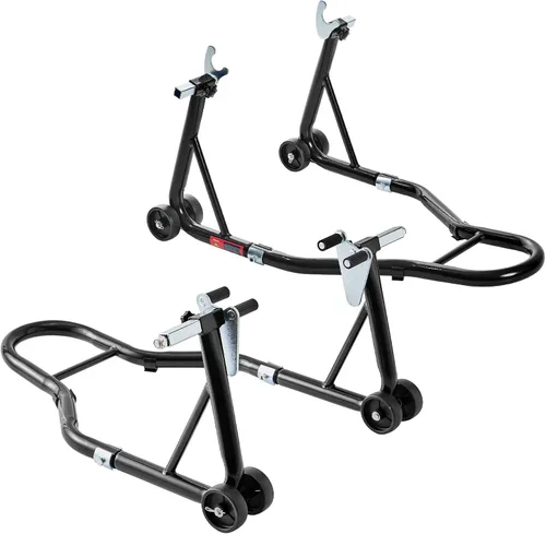 Vista 17 de Soporte para motocicleta, basculante delantero y trasero para bicicleta deportiva, 850 libras, U+L Fits BMW Yamaha Honda Kawasaki Suzuki