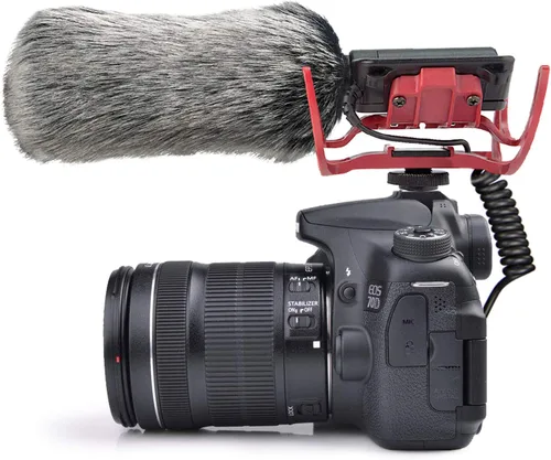 Vista 6 de YOUSHARES VideoMic Deadcat Pantalla Antiviento y Funda de Espuma - Funda Antiviento para Micrófono Rode VideoMic, NTG2, NTG1 y WSVM (Paquete de 2)