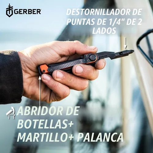 Vista 5 de Gerber Armbar Trade EDC Cuchillo de bolsillo multiherramienta