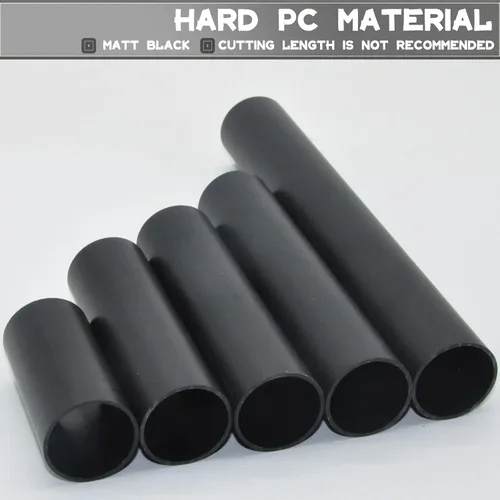 Vista 5 de GooChan Fundas de vela de plástico negro de 2, 3, 4, 6, 7 pulgadas, fundas para enchufes de araña, juego de 12 cubiertas para enchufes de base