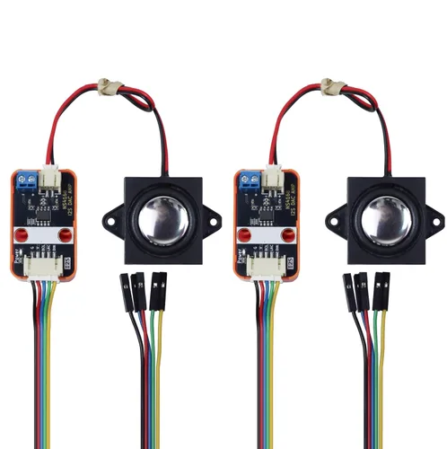 Vista 7 de MAX98357A Amplificador de audio I2S y kit de altavoces de 3 W Altavoz 3070