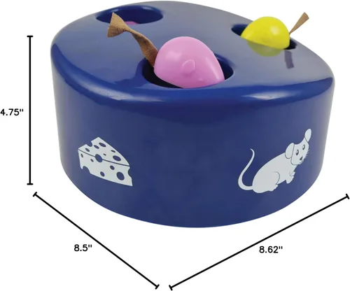 Vista 2 de OurPets Hide and Go Squeak - Juguete interactivo para gatos