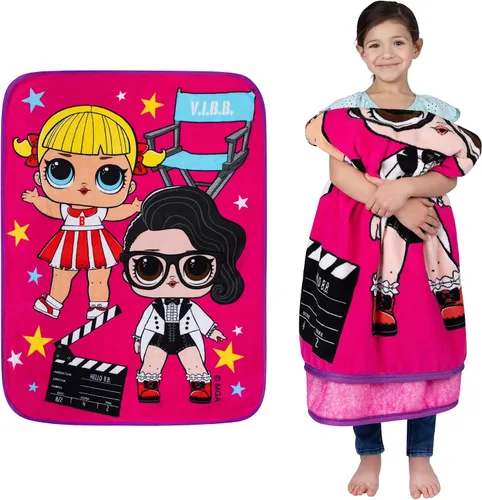 Vista 9 de Franco Ropa de cama para niños, manta súper suave de micro raschel, 46 x 60 pulgadas, Care Bears