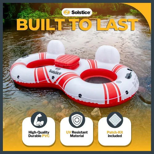 Vista 3 de Solstice Inflatable Tube Float