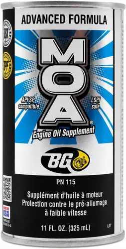 Vista 9 de BG Advanced Formula MOA PN 115 - Aditivo de aceite de motor, suplemento de aceite de motor, latas de 11 onzas líquidas, paquete de 4