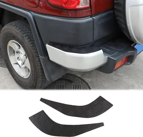 Vista 10 de Protector lateral de parachoques delantero para Toyot@ FJ Cruiser 2007-2021 aleación de aluminio para parachoques delantero de coche, tiras