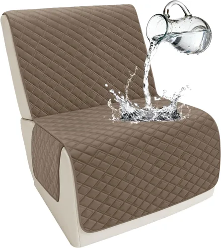 Vista 62 de Arfntevss Fundas para sofá seccional reclinable para sofá seccional en forma de L, funda antideslizante lavable para sofá reclinable con forma de L