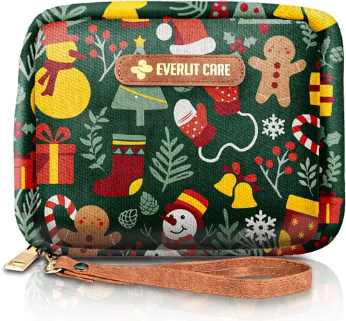 Vista 6 de EVERLIT Care Rescue Pack Kit de primeros auxilios para la familia para niños con 200 piezas de suministros médicos Bolsa de almacenamiento