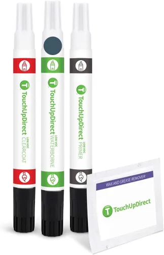 Vista 47 de TouchUpDirect 52C Aero Gray Metálico Compatible con Pintura de Retoque Mazda Exact Match Aerosol - Kit Esencial