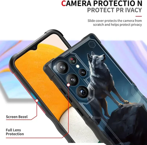 Vista 348 de Funda para Galaxy A14 5G, [Doble Capa][Protección contra Caídas de Grado Militar de 10 Pies] [Antideslizante] Funda Resistente a Prueba de Golpes
