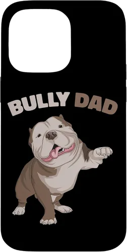 Vista 21 de American Bully Dad Dog Owner Father Funny Men Case for iPhone 17