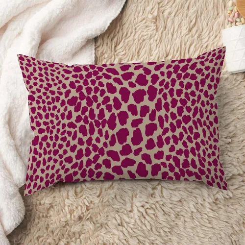 Vista 38 de ArogGeld Funda de almohada de lino azul con estampado de leopardo, diseño de vaca, diseño de animales de granja, color azul marino, guepardo