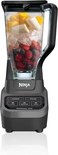 Vista 12 de Ninja Licuadora profesional Licuadora de batidos, mezcladora de bebidas, molinillo, trituradora de hielo Tecnología Total Crushing™, preajustes