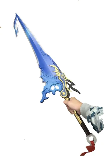 Vista 28 de Tienda - Fantasy PU Foam Zweihander Espada ancha con núcleo interior - Varía estilo de 42.5" o 57