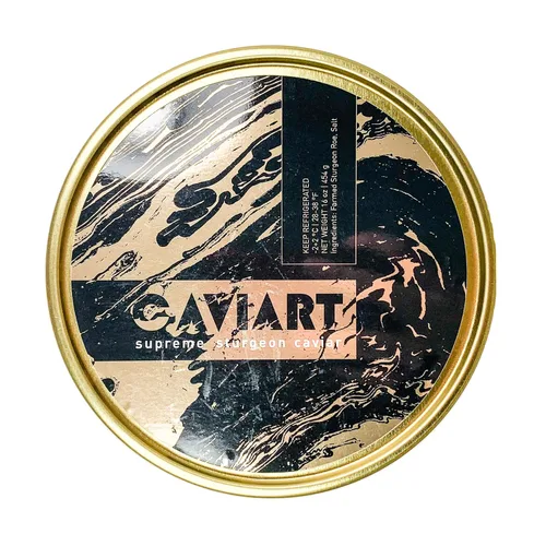 Vista 2 de $33 oz. Kaluga Sturgeon Caviar, calidad premium 16 oz 16.01 oz