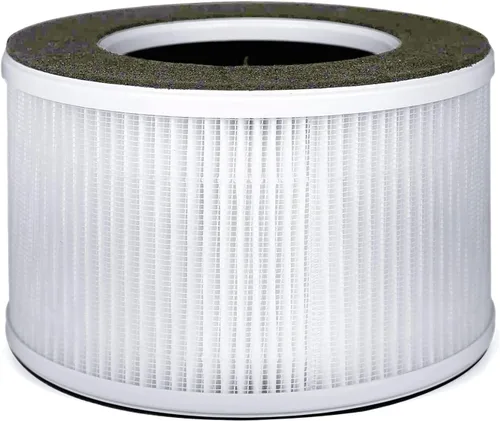Vista 2 de Nispira Filtro de aire HEPA de repuesto compatible con el purificador de aire HEPA compacto 3 en 1 hOmeLabs, 2 paquetes