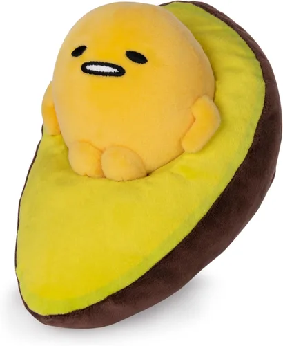Vista 3 de GUND Sanrio Gudetama The Lazy Egg - Peluche de aguacate, 9 pulgadas