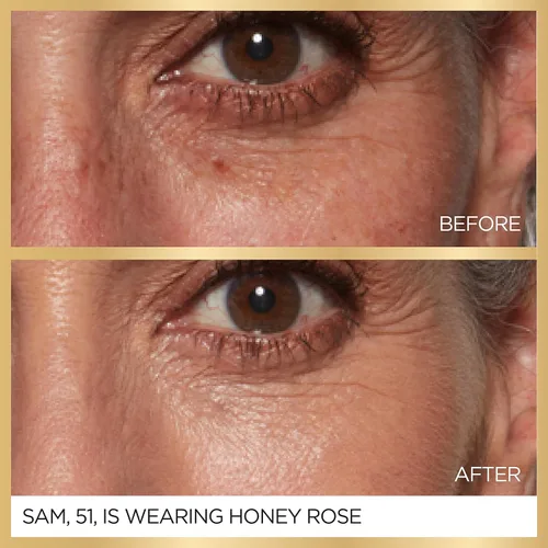 Vista 5 de L'Oreal Paris Age Perfect - Base de suero radiante con SPF 50, almendra, 1 onza