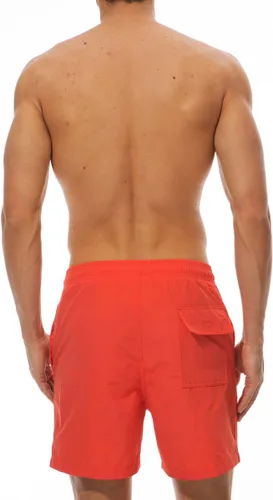 Vista 3 de Gopune Traje de baño corto de playa de secado rápido para hombre con forro de malla