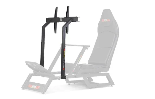 Vista 5 de Next Level Racing F-GT Racing Simulator Cockpit and Monitor Stand Bundle