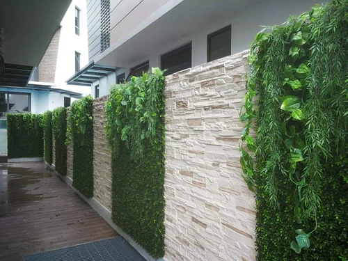 Vista 5 de Faix Paneles de pared de ladrillo, paneles de pared 3D FRP en estilo rústico para dormitorio, comedor, restaurante, cafetería, bar, diseño duro