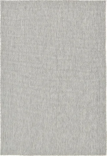Vista 96 de Unique Loom Collection - Alfombra casual de transición sólida jaspeada para interiores y exteriores