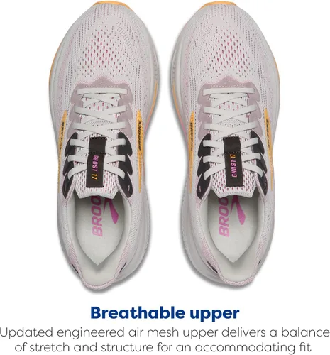 Vista 5 de Brooks Ghost 17 Zapatos deportivos para correr, neutros, para mujer