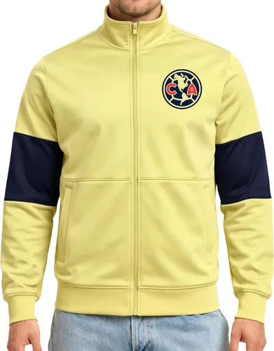 Vista 10 de Icon Sports Chaqueta deportiva de fútbol con licencia oficial de Club America, unisex para adultos