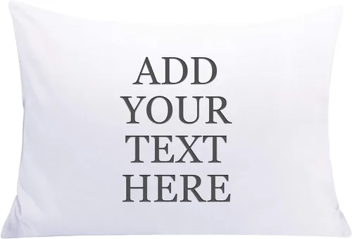 Vista 54 de Personalized Passion Fundas de almohada de tamaño estándar (20 x 26 pulgadas), fundas de almohada estándar con cierre de sobre suaves y acogedoras