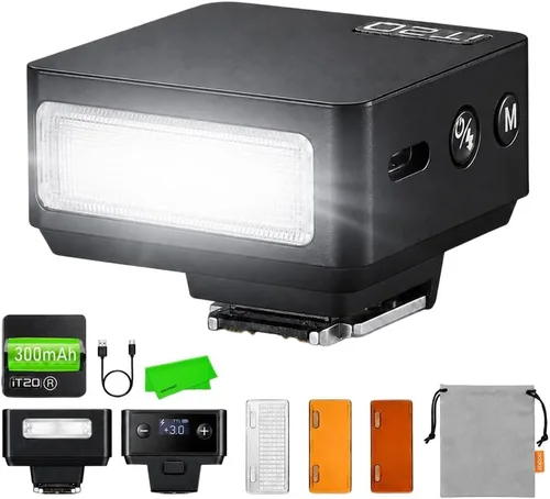 Vista 12 de Godox iT20 S IT20S TTL Mini cámara flash para Sony ZV-E10 a7IV a7CII a6700
