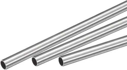 Vista 45 de Uxcell Tubo capilar de acero inoxidable 304, OD 0.4 mm x 0.1 mm de grosor de pared, 250 mm de longitud, tubo metálico para maquinaria industrial