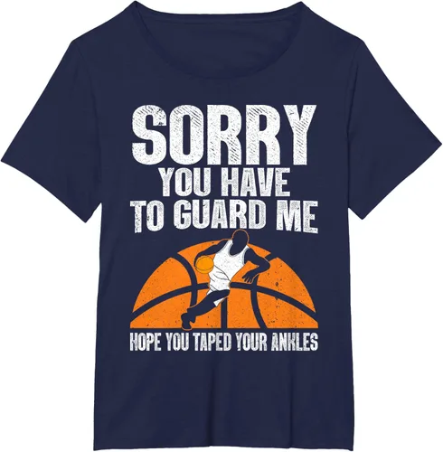Vista 16 de Camiseta divertida de baloncesto para hombres y mujeres, Negro