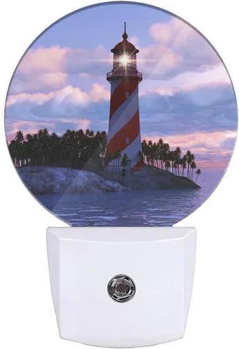 Vista 13 de EKOBLA Luz nocturna enchufable para pizza, patrón de comida de queso y salchichas, luz nocturna LED con sensor automático para habitación