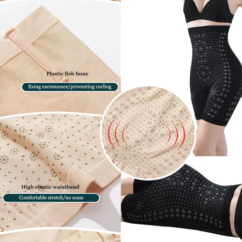 Vista 5 de Spida Mount Negative Oxygen Ion Fat Burning Tummy Control & Detox Bodysuit, Negative Oxygen Ion Fat Burning Tummy Control