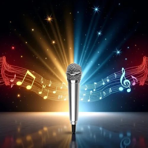 Vista 4 de Mini micrófono de canto plateado para teléfono karaoke micrófono de condensador de 0.138 in micrófono mini micrófono de mano para teléfono móvil