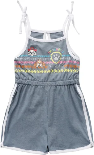 Vista 6 de Paw Patrol Girls 2 Pack Sleeveless Romper Shorts for Toddler to Big Kids