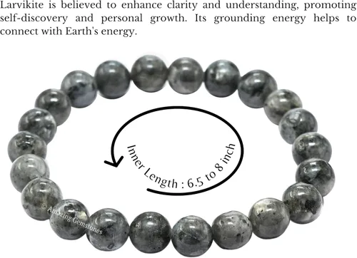 Vista 243 de Amazing Gemstone Pulsera de cristal para mujeres y hombres, pulsera de cristal curativo de protección, pulsera elástica con cuentas de piedras