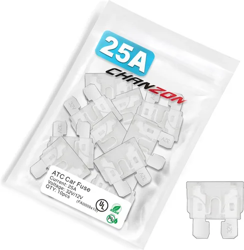 Vista 22 de Chanzon Fusible de cuchilla ATC con certificación UL de 10 piezas (estándar ATO APR) 2A golpe rápido Auto Fuses Fast Blow for Automotive Car RV
