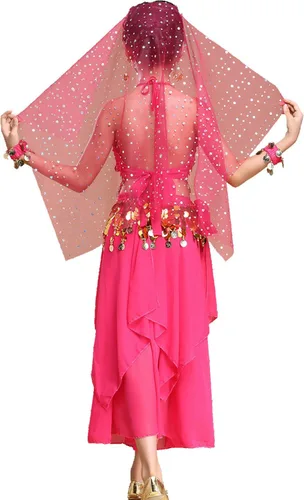 Vista 27 de Astage Disfraz de princesa para niñas, ropa de Halloween, vestido de carnaval, danza, todos los conjuntos