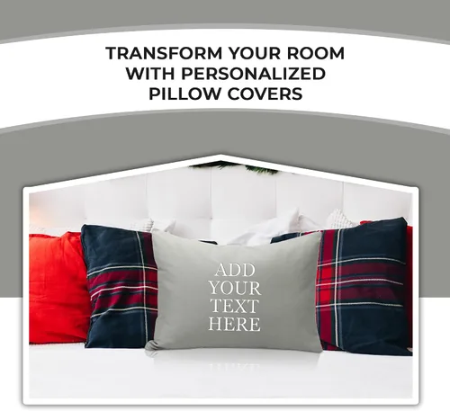 Vista 5 de Personalized Passion Fundas de almohada de tamaño estándar (20 x 26 pulgadas), fundas de almohada estándar con cierre de sobre, suaves y acogedoras
