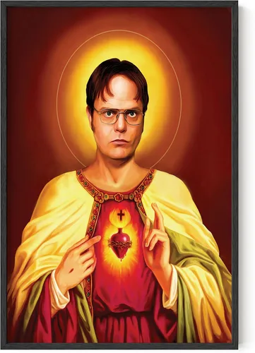 Vista 25 de HAUS AND HUES The Office Dwight Schrute - Póster de arte de pared para programas de televisión, carteles divertidos, mercancía