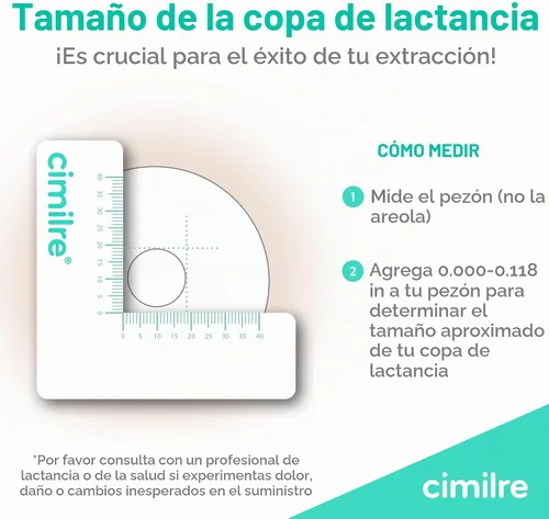 Vista 9 de Extractor de leche eléctrico doble ajustable Cimilre S6