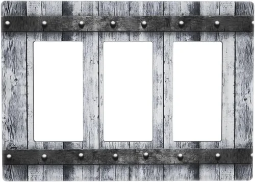 Vista 172 de Taupe Beige Marrón Gris Abstracto Arte 1-Banda Interruptor de Luz Doble de Recepción Placa de Pared Toma Cubiertas Eléctricas Decorativas Modernas
