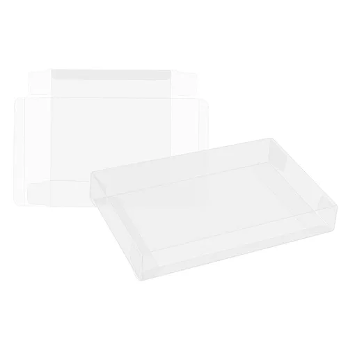 Vista 4 de 10-Pcs High Quality Plastic Protector Transparent Storage Cases Compatible with N64 Game Cartridges Anti-Dust - Scracth Free - Clear Cases Made