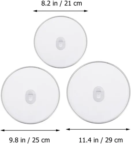 Vista 2 de Splatter Screen Stainless Steel Fine Mesh 3pcs
