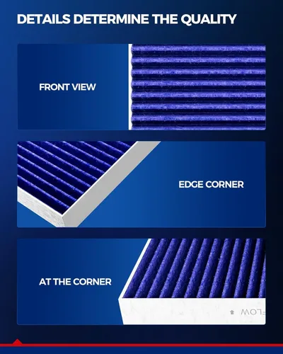 Vista 7 de KAX Filtro de aire de cabina premium, CF11920 de repuesto para C-Max 2013-2018, Escape 2013-2019, Focus 2012-2018, MKC 2015-2019, Transit Connect