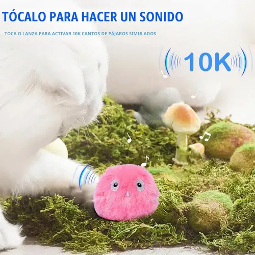 Vista 8 de 2 piezas Speedy Tail, pelota interactiva 2.0 de juguete para gatos para interiores, bolas automáticas de sprint rápido y bola de canciones, juguetes