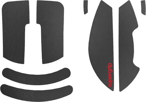 Vista 7 de Pulsar Gaming Gears SUPERGRIP - Juego de cintas de agarre para VAXEE XE inalámbrica, absorbente de sudor, de alto rendimiento, antideslizante