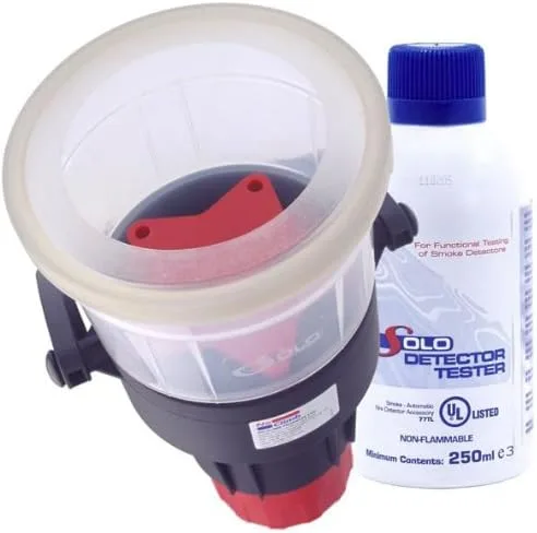 Vista 2 de SDi SOLO 330, dispensador de aerosol para probar detectores de humo